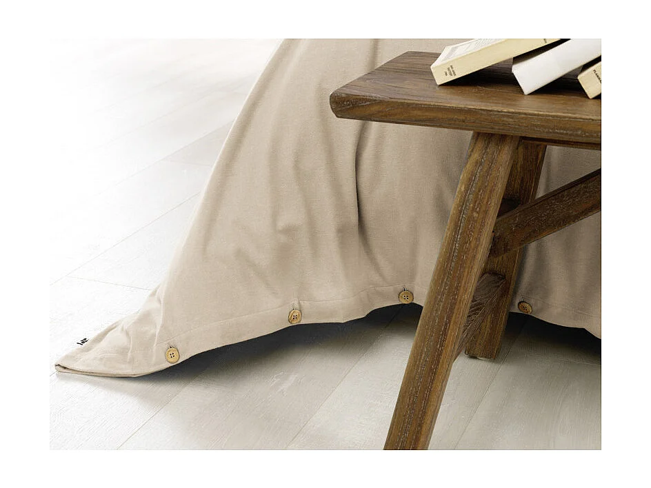 Housse de couette "Candice" toutes dimensions Flanelle de Coton l'Effet Papillon