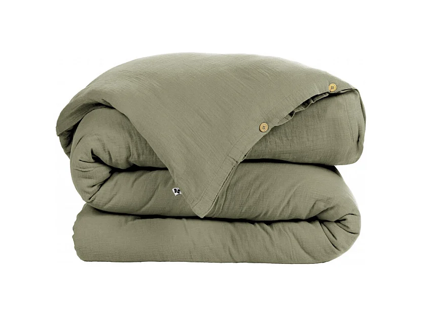 Housse de couette "Gaïa" toutes dimensions "Gaze de Coton"