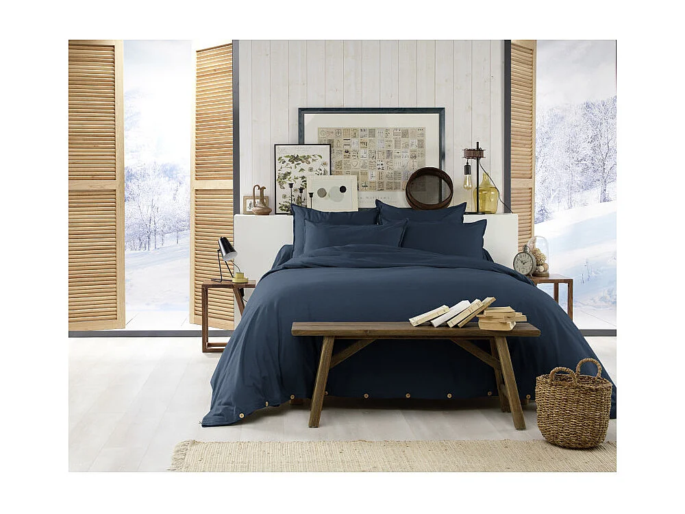 Housse de couette "Candice" toutes dimensions Flanelle de Coton