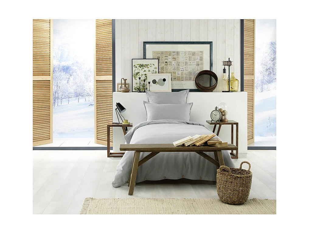 Housse de couette "Candice" toutes dimensions Flanelle de Coton