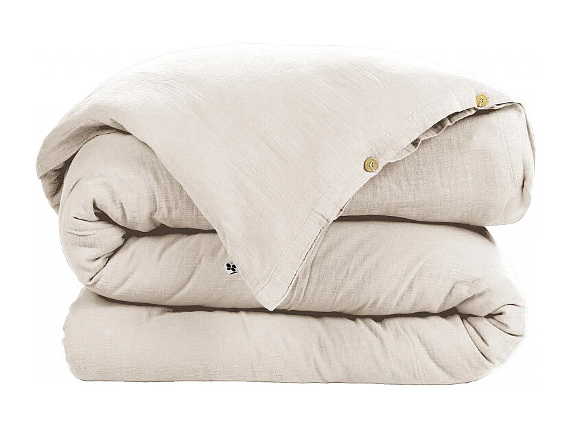 Housse de couette "Gaïa" toutes dimensions "Gaze de Coton"