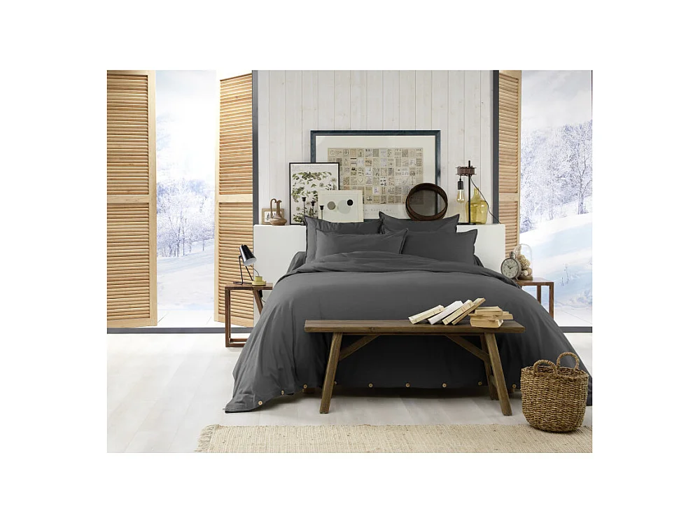 Housse de couette "Candice" toutes dimensions Flanelle de Coton