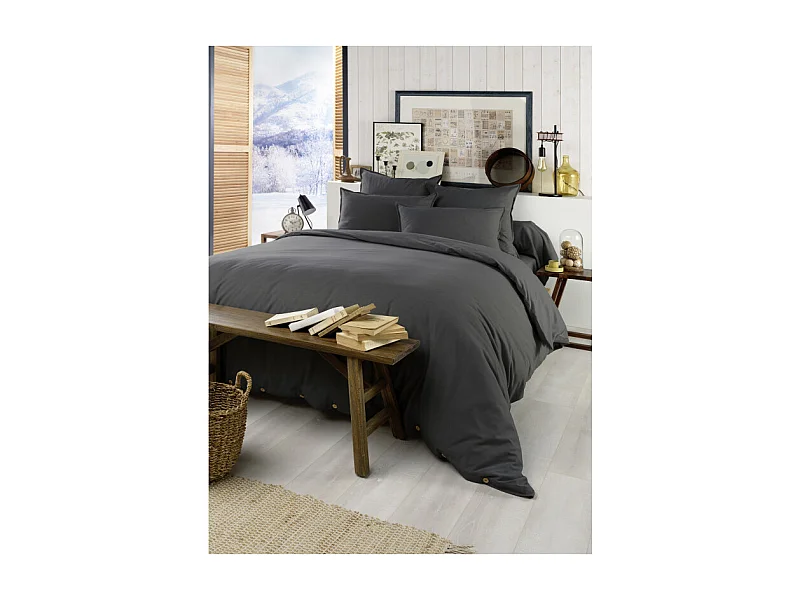 Housse de couette "Candice" toutes dimensions Flanelle de Coton