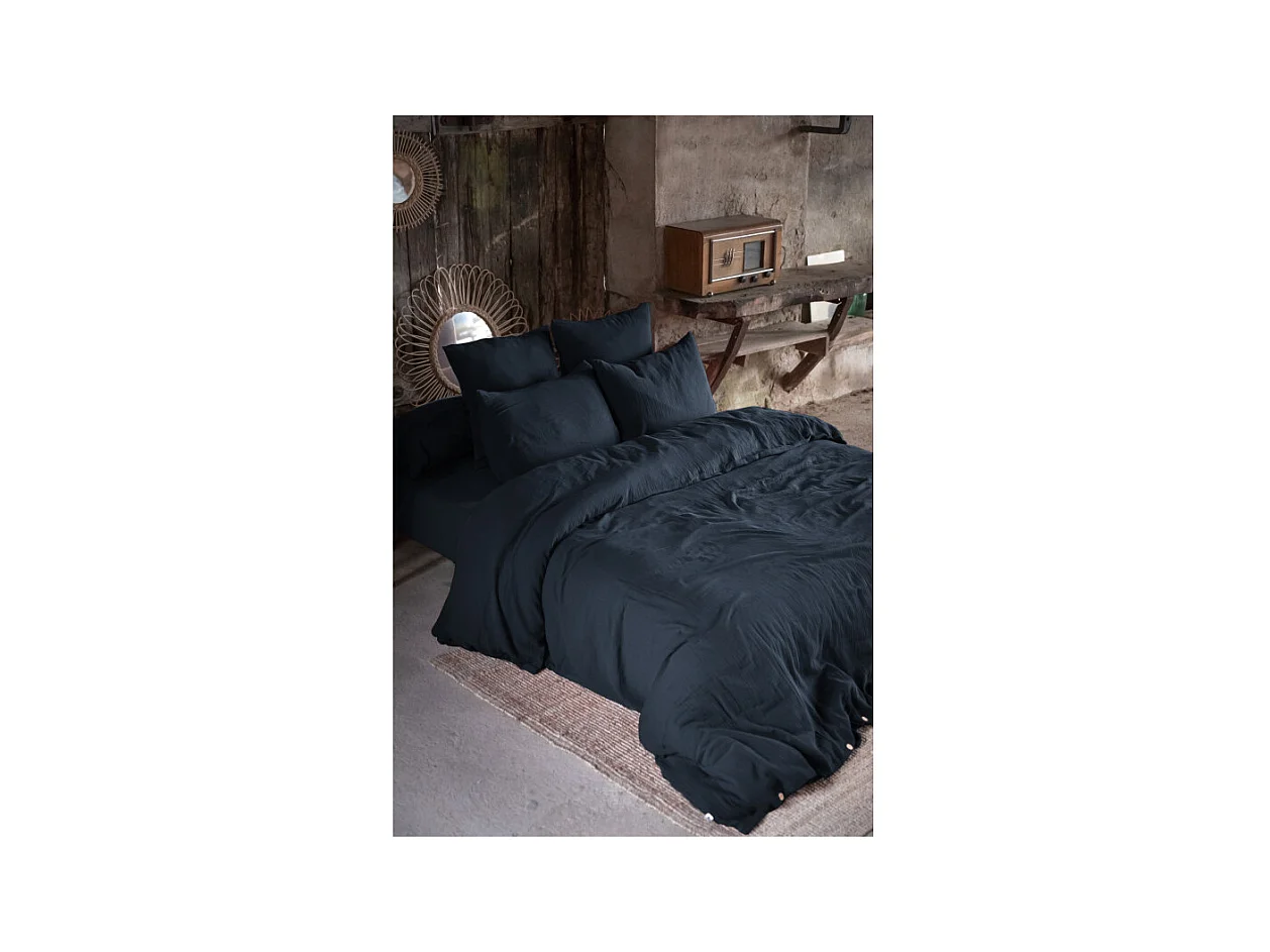 Housse de couette "Gaïa" toutes dimensions "Gaze de Coton"