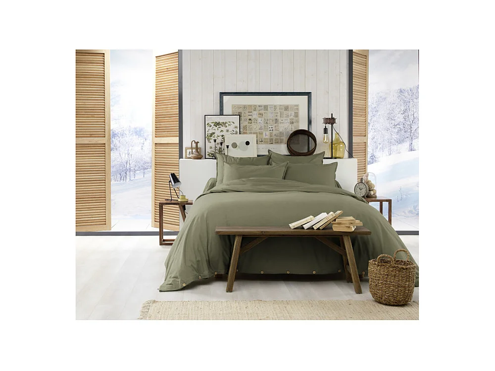 Housse de couette "Candice" toutes dimensions Flanelle de Coton