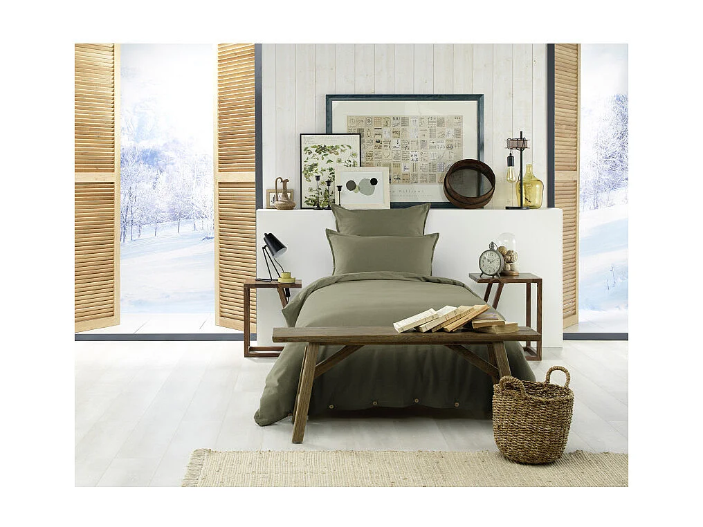 Housse de couette "Candice" toutes dimensions Flanelle de Coton