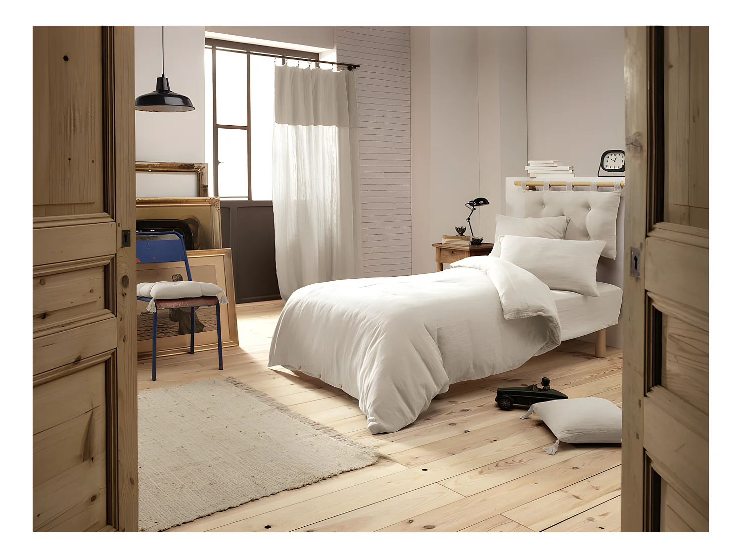 Housse de couette "Gaïa" toutes dimensions "Gaze de Coton"