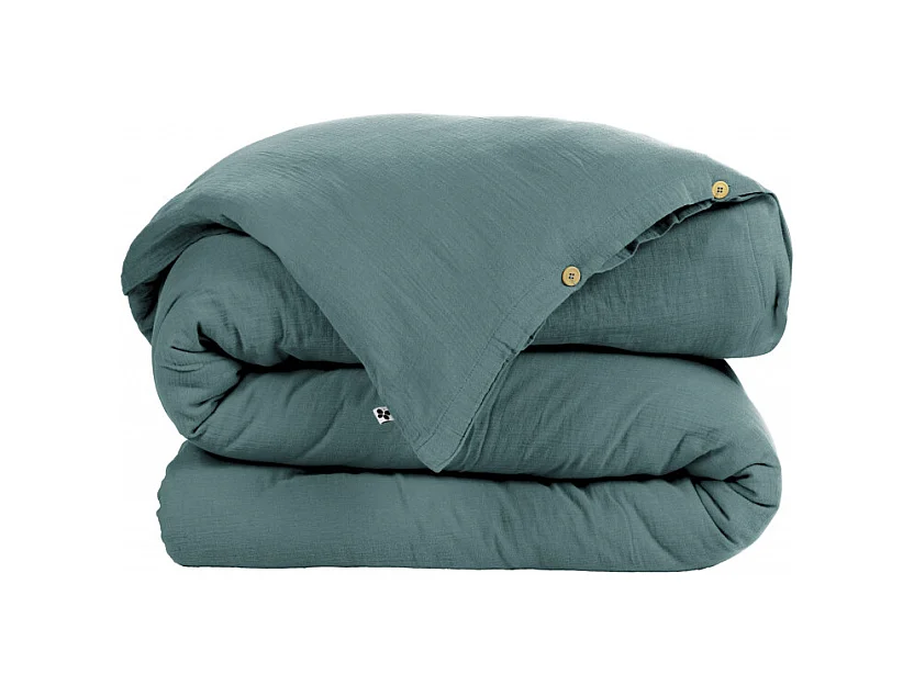 Housse de couette "Gaïa" toutes dimensions "Gaze de Coton"