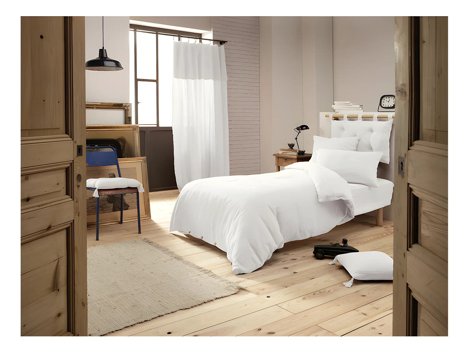 Housse de couette "Gaïa" toutes dimensions "Gaze de Coton"