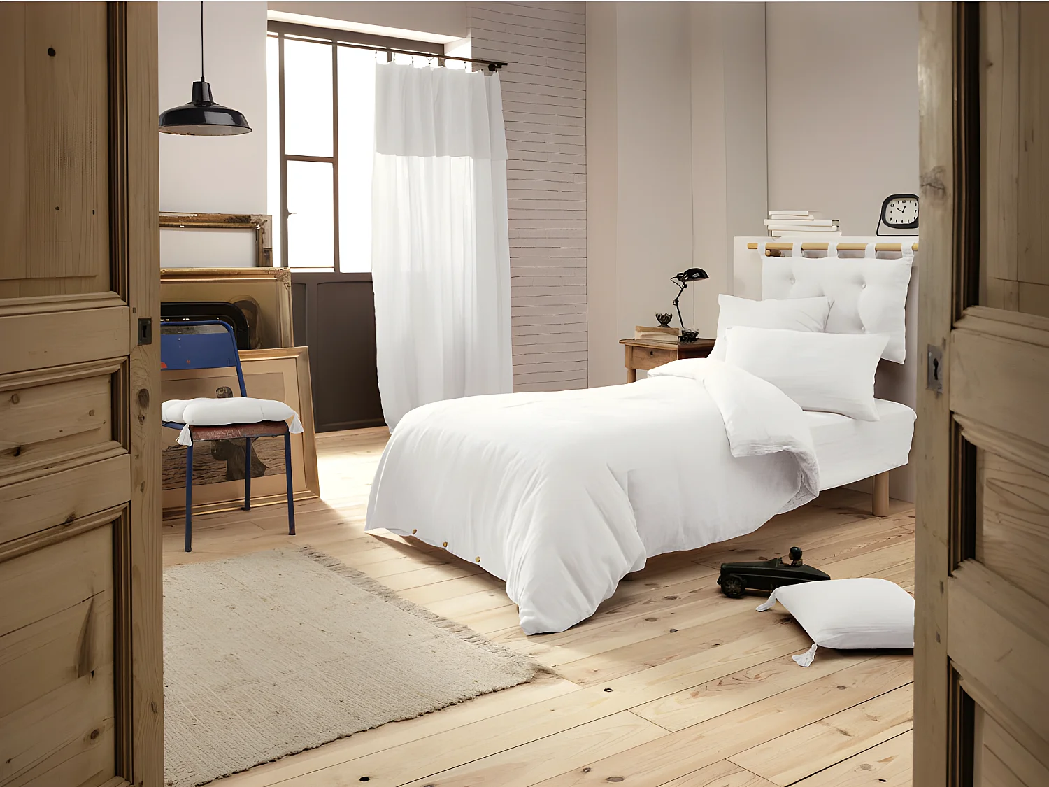 Housse de couette "Gaïa" toutes dimensions "Gaze de Coton"