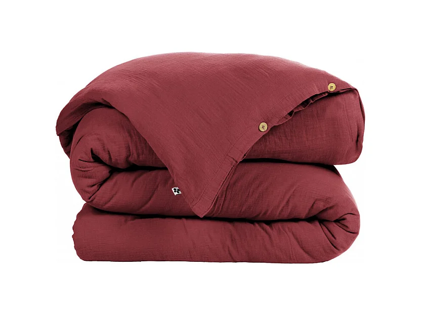 Housse de couette "Gaïa" toutes dimensions "Gaze de Coton"