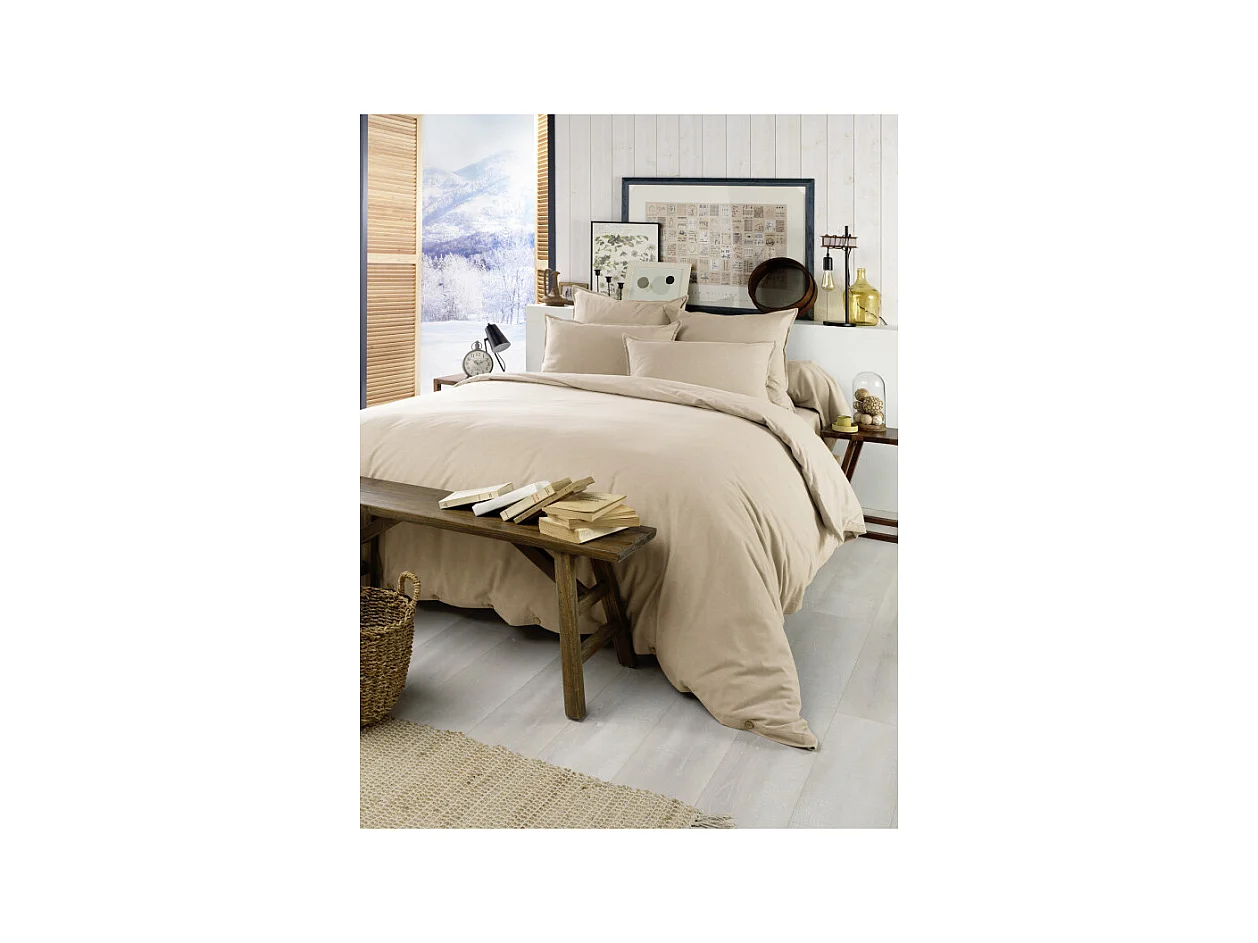 Housse de couette "Candice" toutes dimensions Flanelle de Coton
