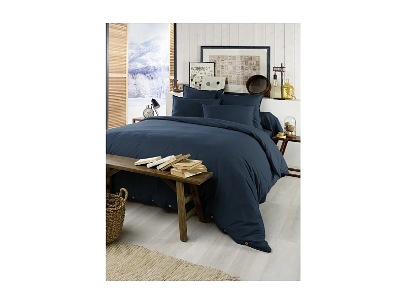Housse de couette "Candice" toutes dimensions Flanelle de Coton l'Effet Papillon