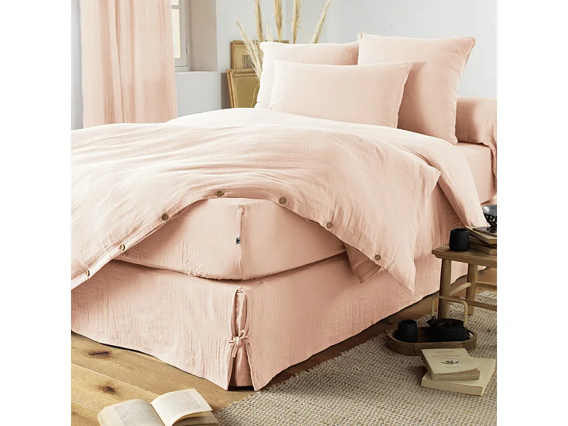 Housse de couette "Gaïa" toutes dimensions "Gaze de Coton"