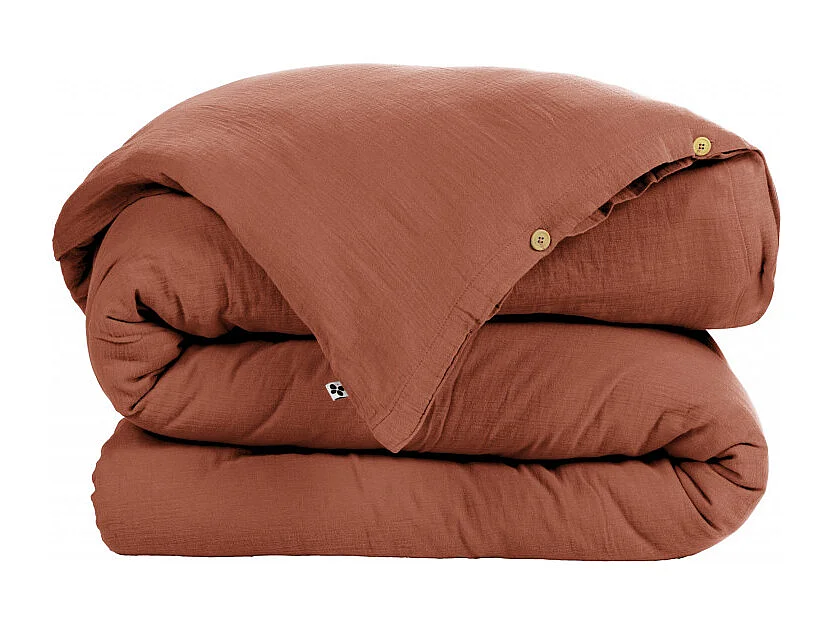 Pack housse de couette "Gaïa" toutes dimensions "Gaze de Coton"