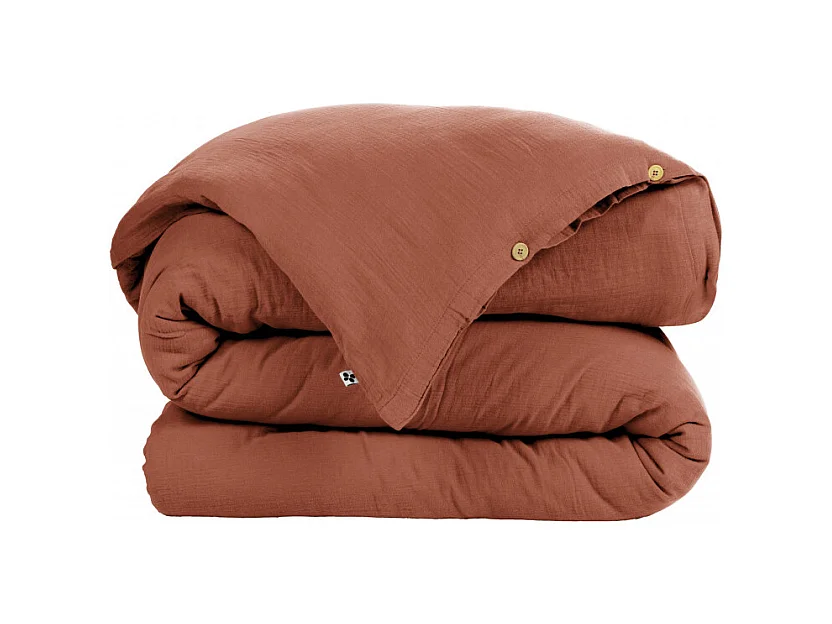 Pack housse de couette "Gaïa" toutes dimensions "Gaze de Coton"