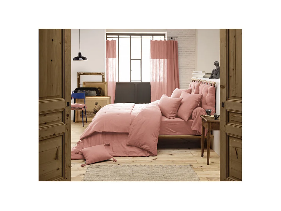 Pack housse de couette "Gaïa" toutes dimensions "Gaze de Coton"
