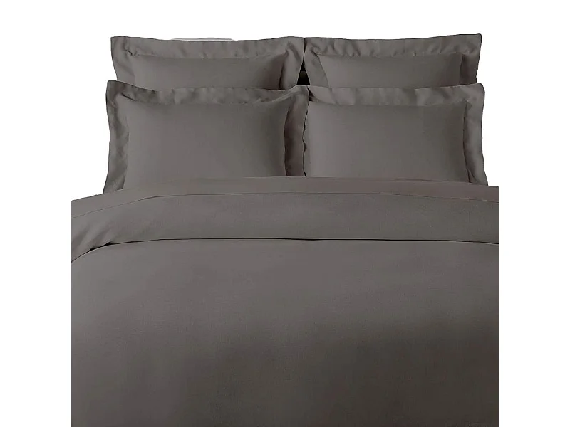 Parure de draps 3 pièces 100% "Satin de coton Peigné" / 80 fils /cm² pour lit 90 x 190 cm