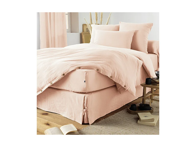 Pack housse de couette "Gaïa" toutes dimensions "Gaze de Coton"