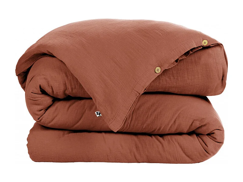 Pack housse de couette "Gaïa" toutes dimensions "Gaze de Coton"