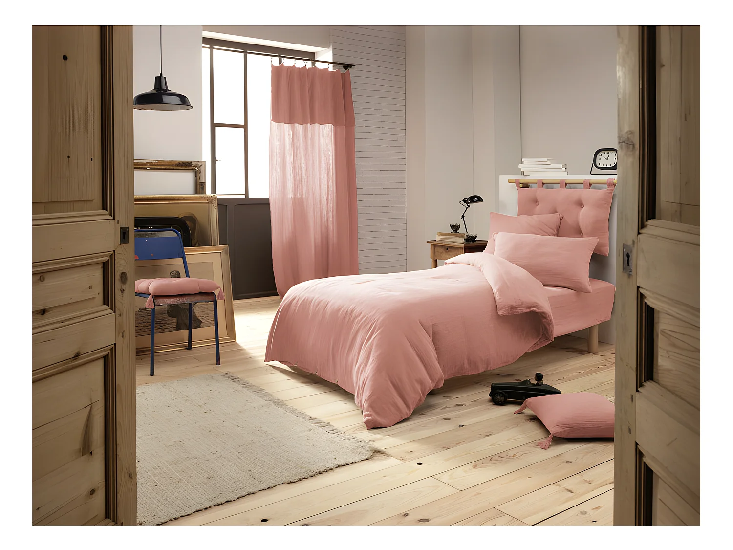 Pack housse de couette "Gaïa" toutes dimensions "Gaze de Coton"