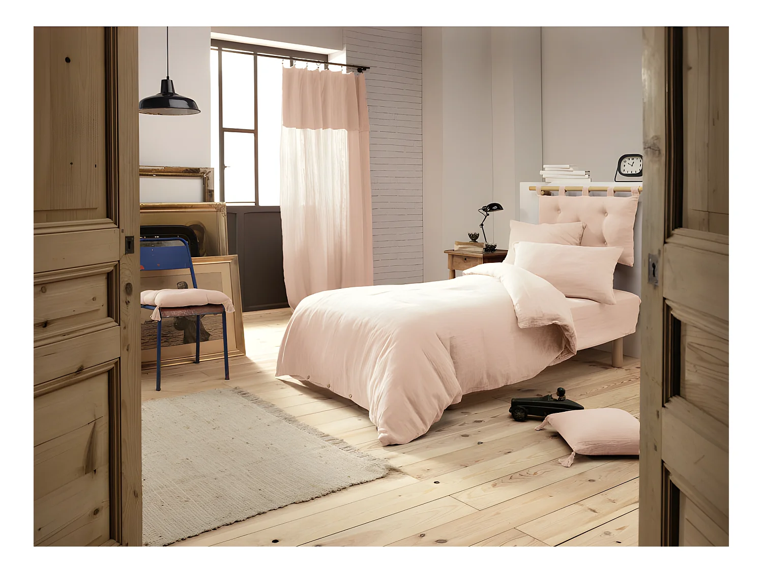 Pack housse de couette "Gaïa" toutes dimensions "Gaze de Coton"