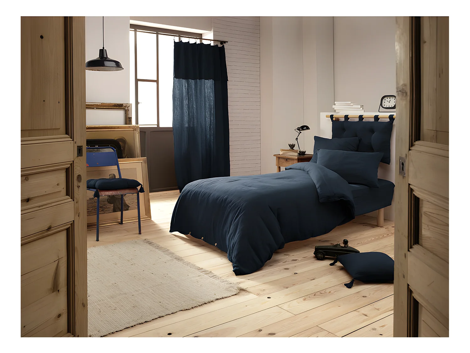 Pack housse de couette "Gaïa" toutes dimensions "Gaze de Coton"
