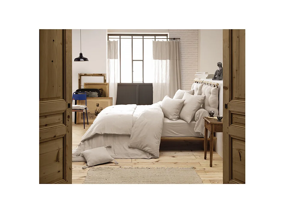 Pack housse de couette "Gaïa" toutes dimensions "Gaze de Coton"
