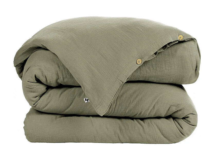 Pack housse de couette "Gaïa" toutes dimensions "Gaze de Coton"