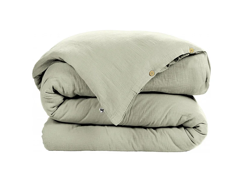 Pack housse de couette "Gaïa" toutes dimensions "Gaze de Coton"