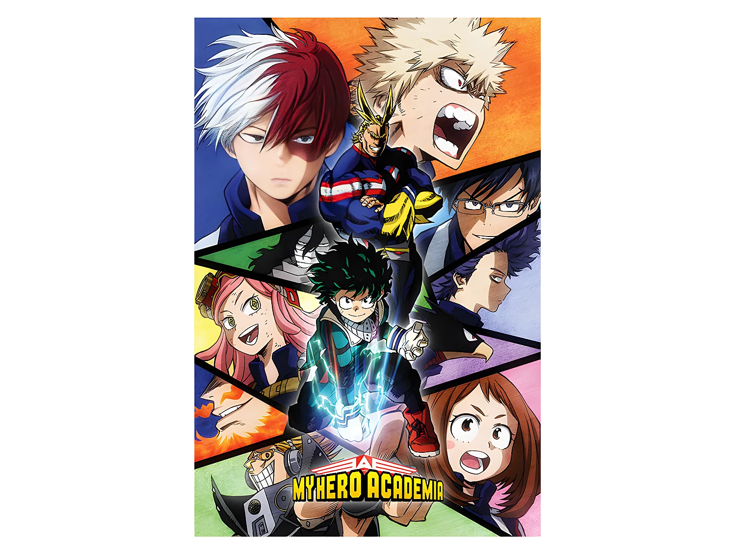 Parure de couette 140 x 200 "My Hero Academia" Microfibre / 100% Polyester