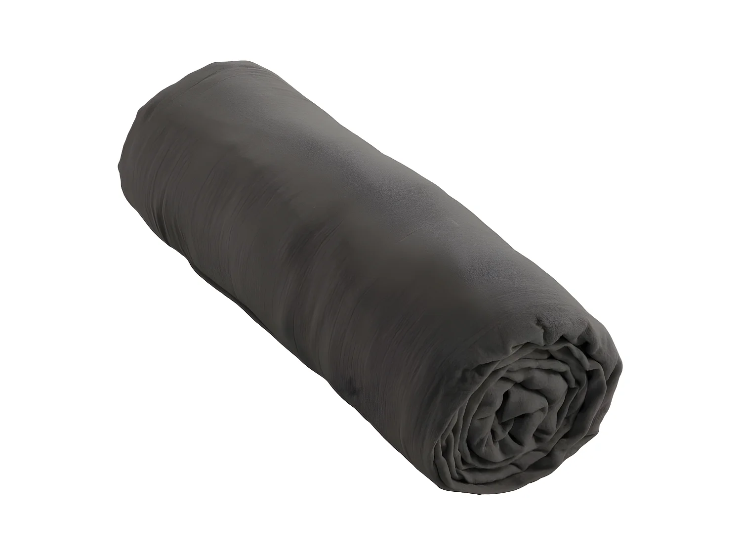 Drap housse "Gaze de Coton" - Gaïa Granit - 180 x 200 cm bonnet de 30 cm