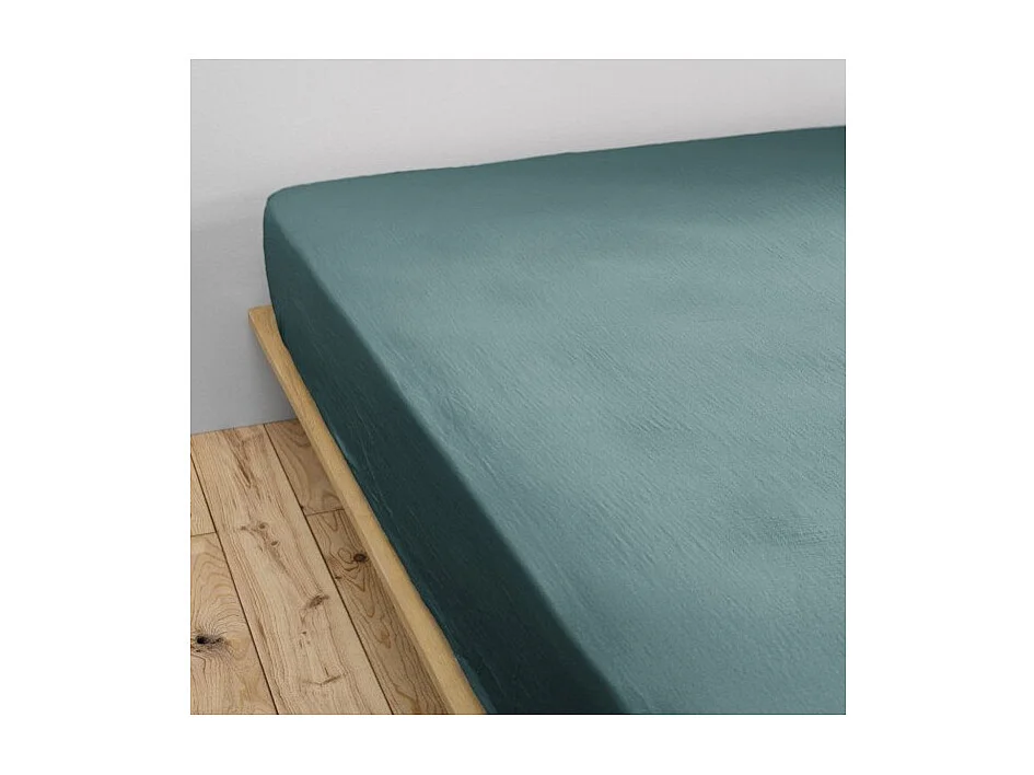 Drap housse "Gaïa" toutes dimensions "Gaze de Coton" l'Effet Papillon