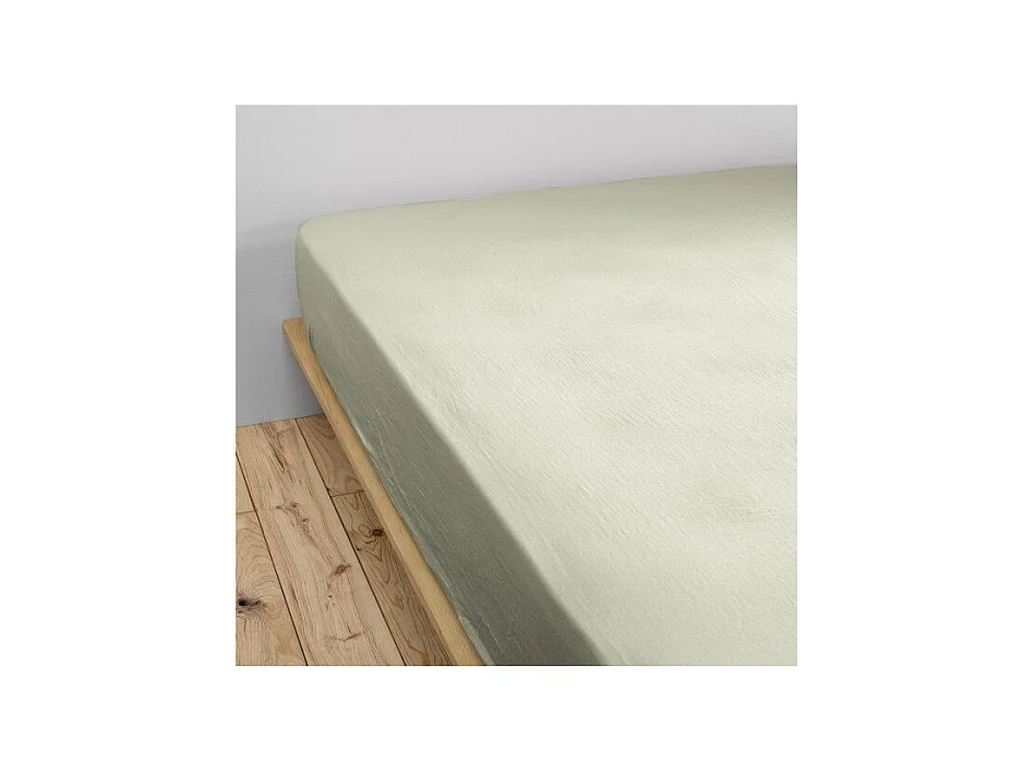 Drap housse "Gaïa" toutes dimensions "Gaze de Coton"