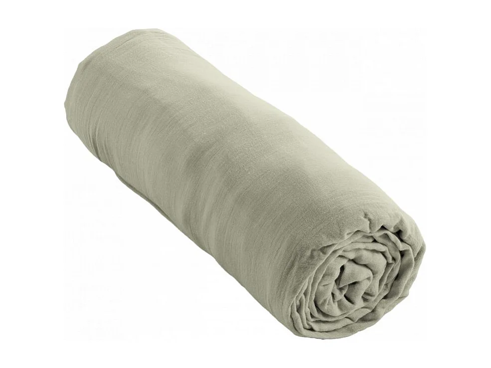 Drap housse "Gaïa" toutes dimensions "Gaze de Coton" l'Effet Papillon