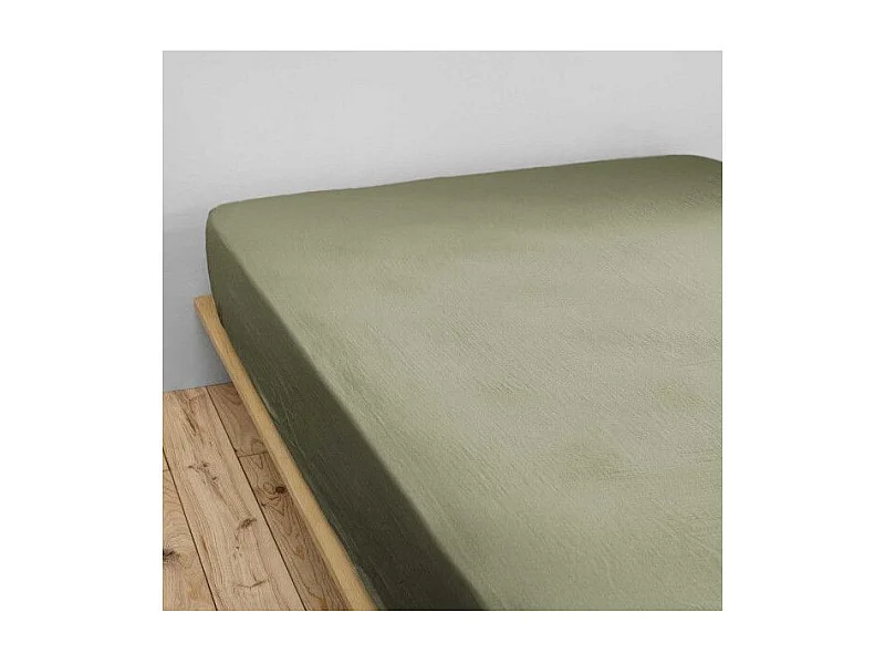 Drap housse "Gaïa" toutes dimensions "Gaze de Coton" l'Effet Papillon