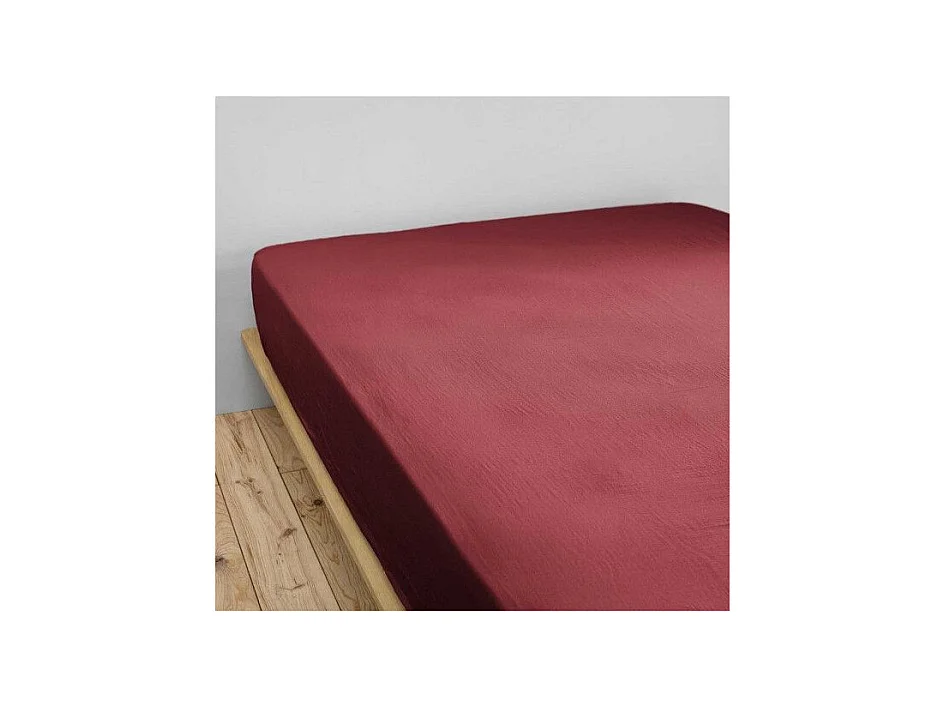 Drap housse "Gaïa" toutes dimensions "Gaze de Coton"