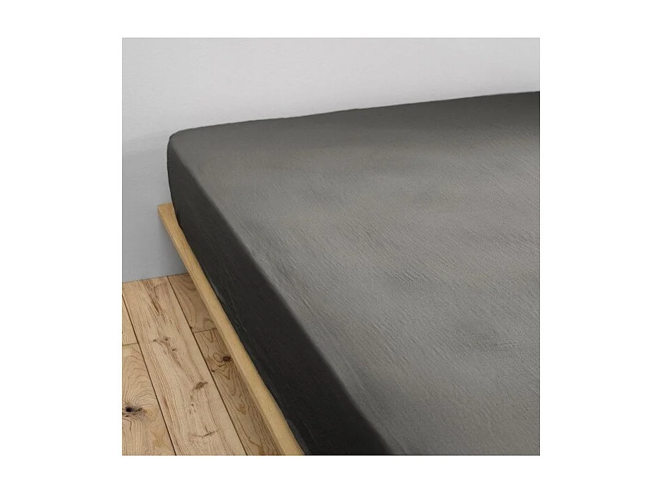 Drap housse "Gaïa" toutes dimensions "Gaze de Coton" l'Effet Papillon