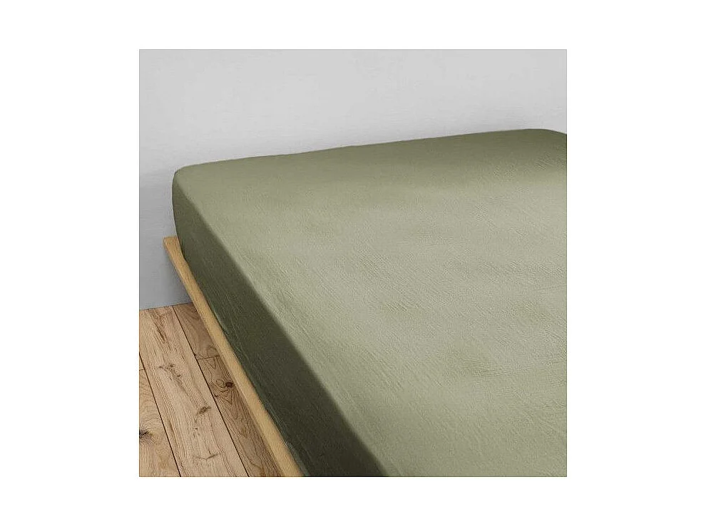 Drap housse "Gaïa" toutes dimensions "Gaze de Coton"