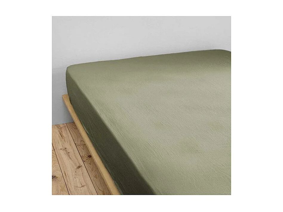 Drap housse "Gaïa" toutes dimensions "Gaze de Coton" l'Effet Papillon