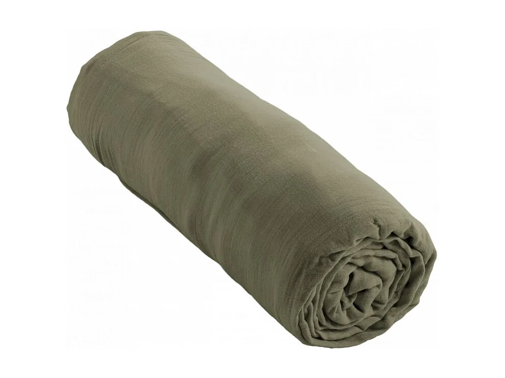 Drap housse "Gaïa" toutes dimensions "Gaze de Coton" l'Effet Papillon