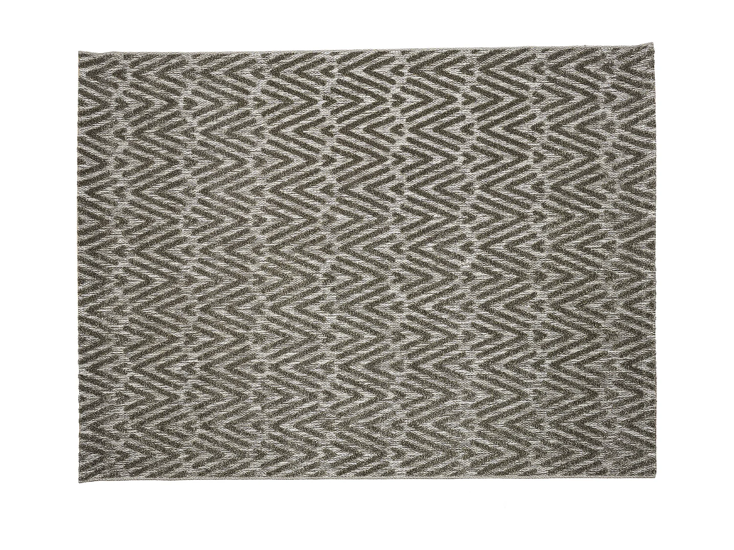 Tapis Nairobi Relief 150x200cm Blanc, Noir