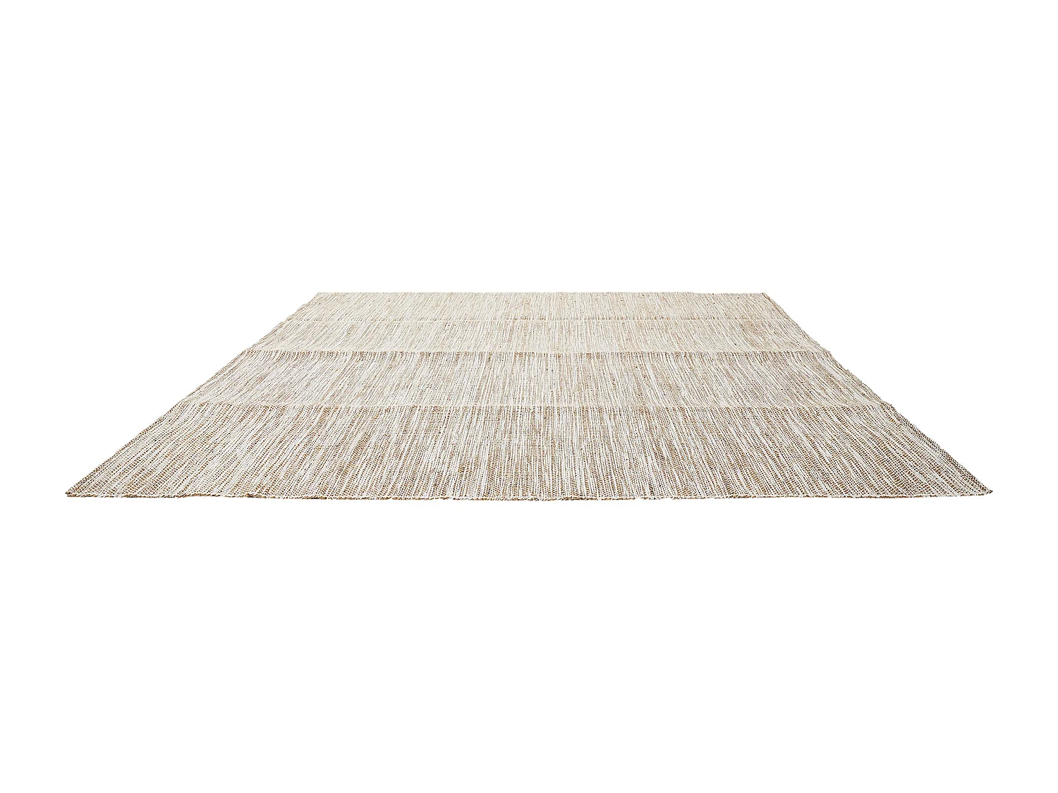 Tapis Jute Coton 120x170cm Beige