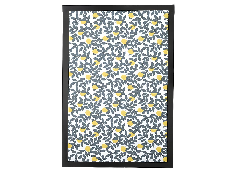 Tapis Déco Imprimé "Zeste" 40x60cm Multicolore