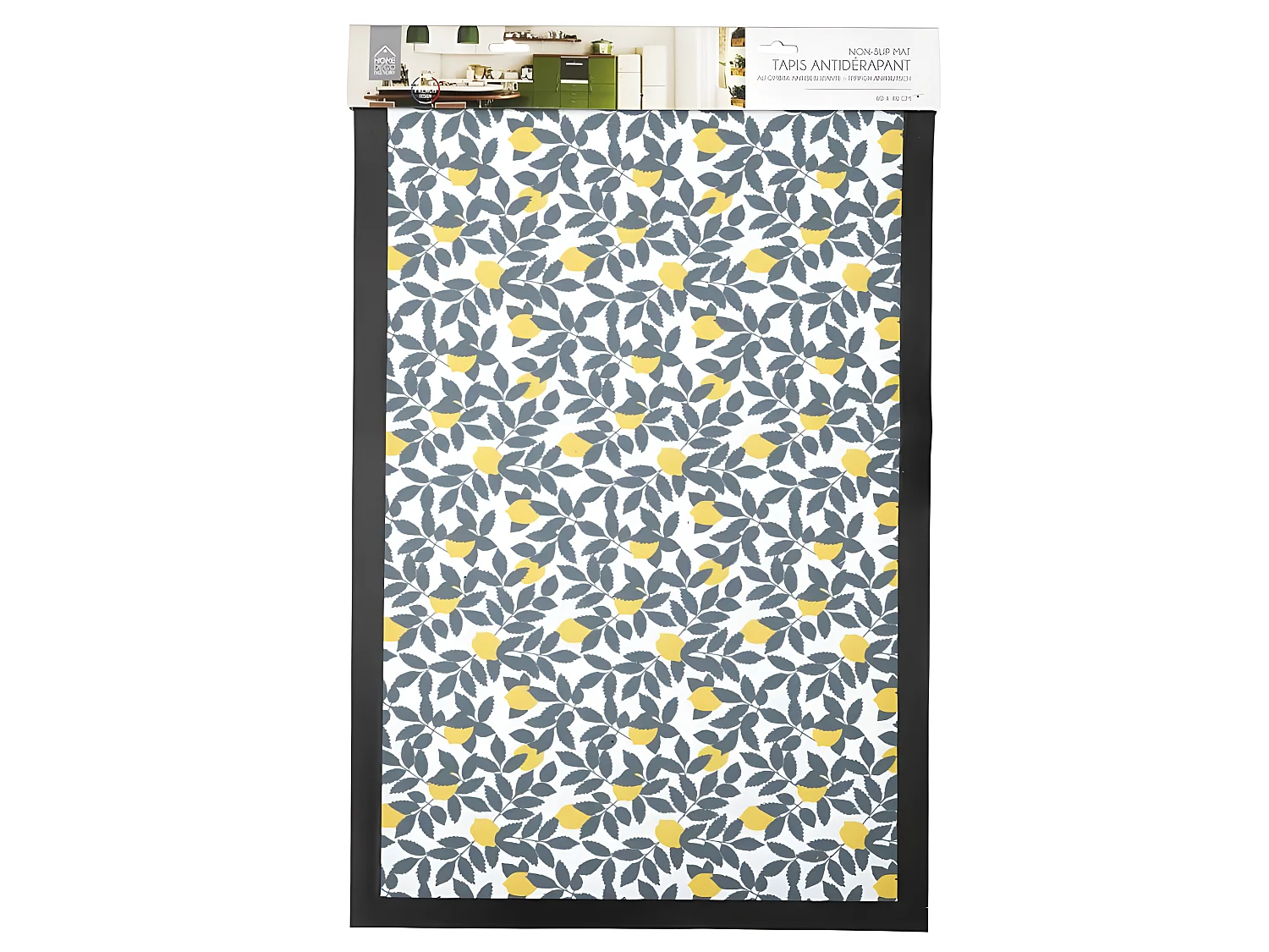 Tapis Déco Imprimé "Zeste" 40x60cm Multicolore