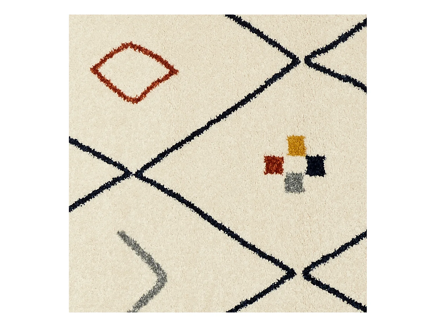 Tapis Djerba Berbere 150x200cm Multicolore