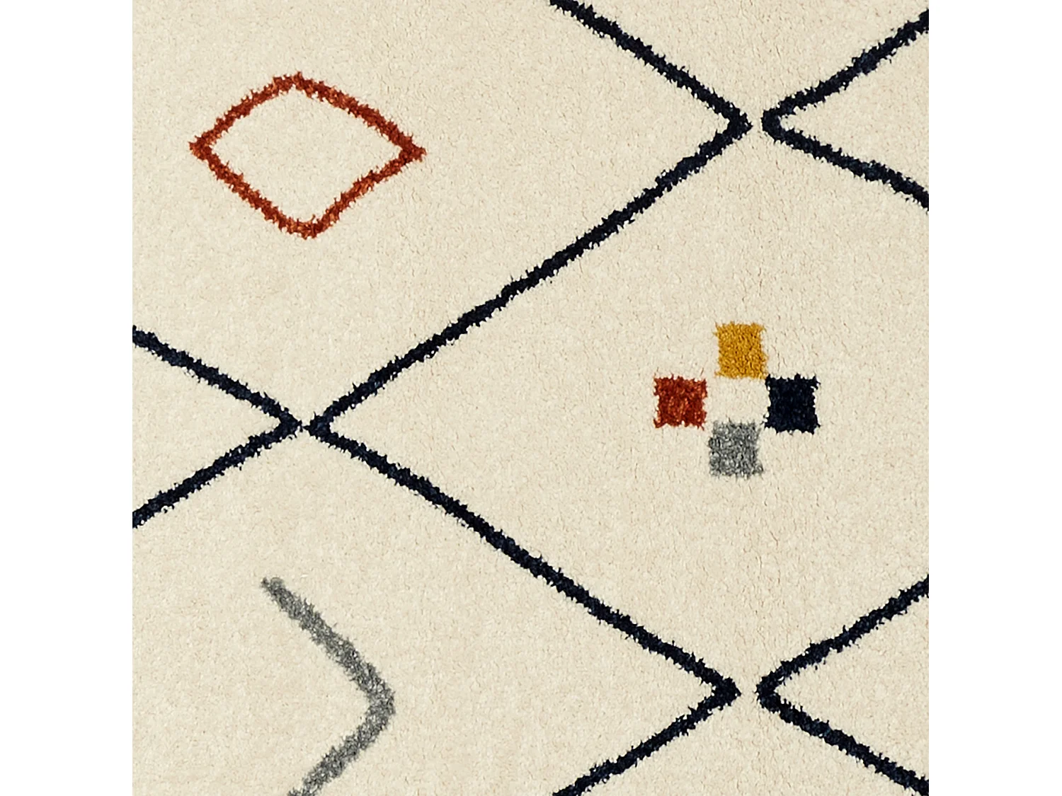 Tapis Djerba Berbere 150x200cm Multicolore