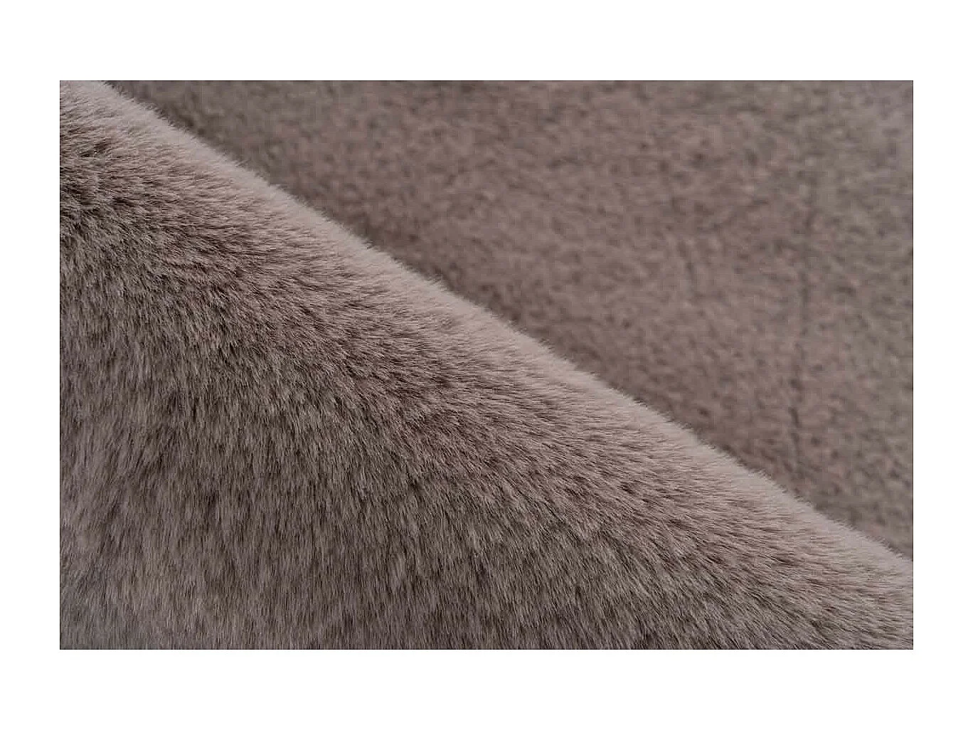 Tapis de Bain Fait à la Main "Rabbit" Rose 50 x 90 cm