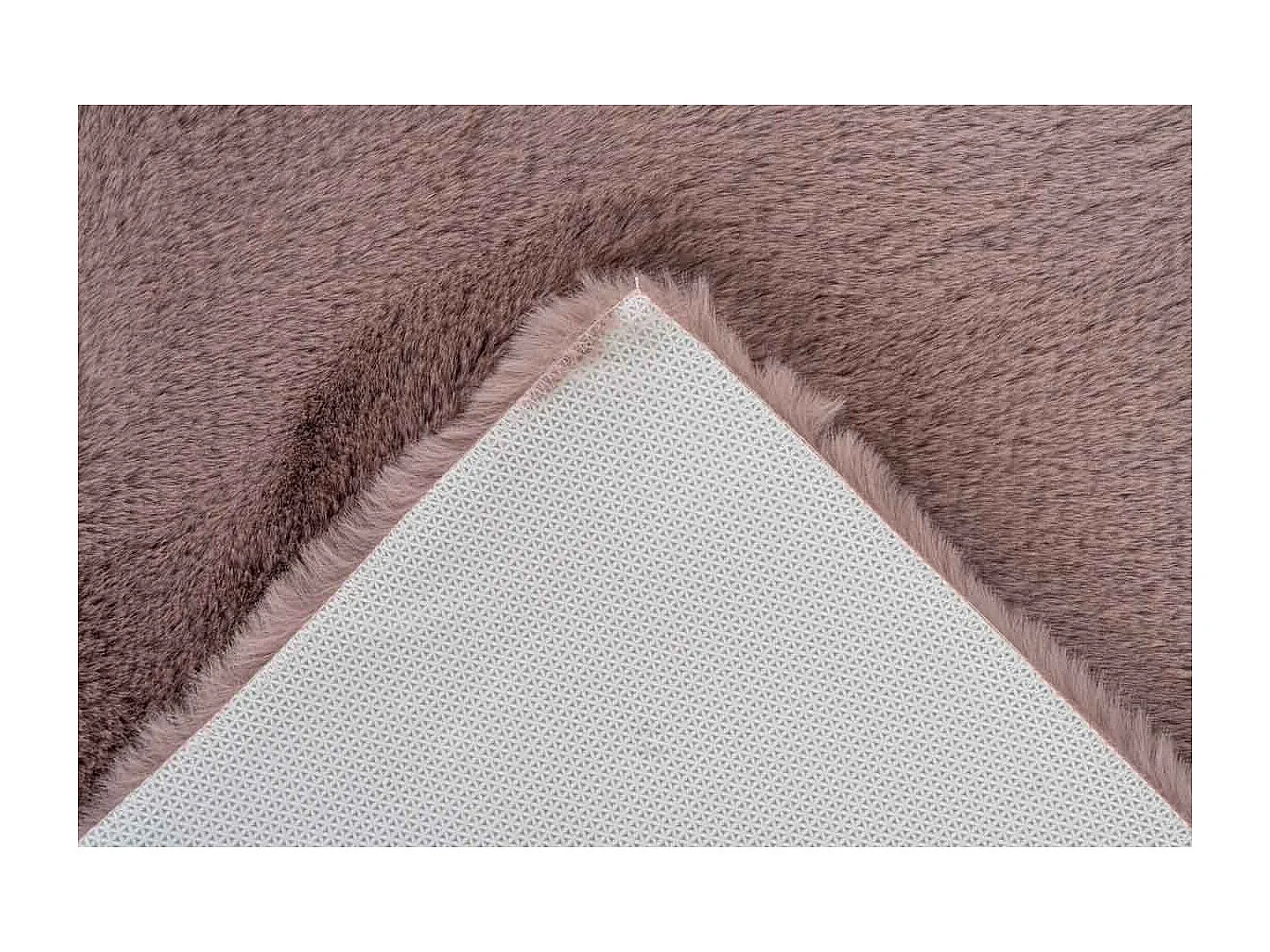 Tapis de Bain Doux Antidérapant "Rabbit" Rose 65 x 100 cm