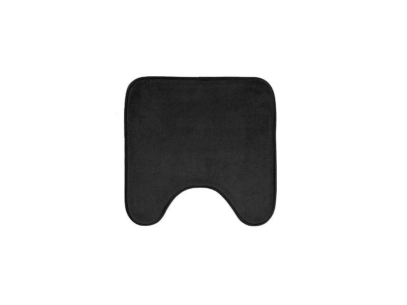 Tapis Contour WC "Vitamine II" 45x45cm Noir
